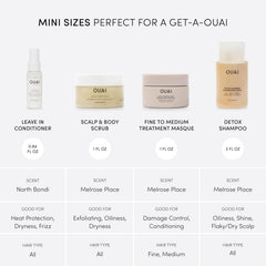 OUAI Detox Shampoo bottle showing clarifying formula for itchy scalp relief