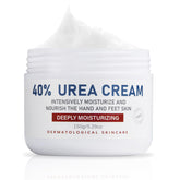 OUKEYA Urea Cream 40% bottle delivers deep foot moisture.