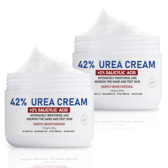 OUKEYA Urea Cream 42% pack-of-2 label for reliable foot and hand care