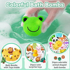 OuMuaMua surprise toy inside bath bomb adds treasure moments each day