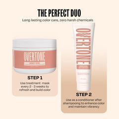 Overtone Desert Rose ingredients slide highlights shea butter, coconut, avocado for nourishment