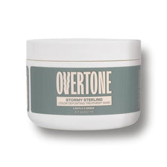 Hair tone shot with oVertone Stormy Sterling for a silver shade glow.