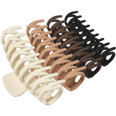 OWIIZI Large Claw Clips package view with matte finish and secure non-slip grip for thick hair.