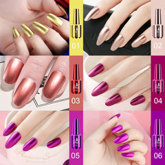 Ownest nail art collection display highlights 12 colors for versatile looks.
