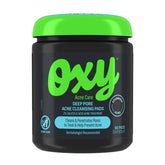 Oxy Deep Pore Cleansing Pad textured side exfoliates to unclog pores for clearer skin.