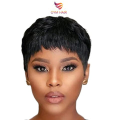 OYM HAIR pixie wig suitable for daily wear, parties, and cosplay.