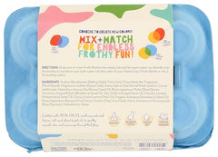 Pacha Soap Co Color Changing Froth Bomb dispensing action shows an easy bath ritual.