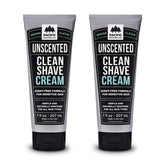 Pacific Shaving Company clean shaving cream bottle showcasing a hydrating shea butter formula