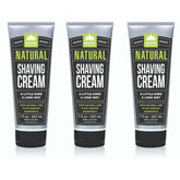 Pacific Shaving Company shaving cream packaging tube for easy, on-the-go use.