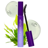 Pacifica Activist Curling Mascara glass bottle highlights eco-friendly packaging and premium feel.