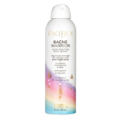 Pacifica Bacne Warrior bottle-front ensures convenient at-home acne treatment.