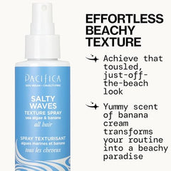 Pacifica Salty Waves banana scent formula delivers tropical aroma.