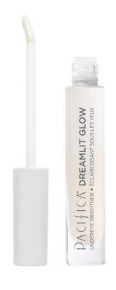 Pacifica DreamLit Glow tube close-up with pearlescent sheen for a rested look.