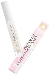 Pacifica DreamLit Glow under-eye swatch brightening and de-puffs delicate skin.
