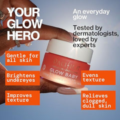 Pacifica Glow Baby Eye Cream puffiness focus captures caffeine-powered de-puff effect