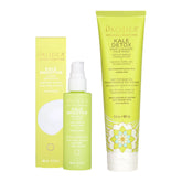 pacifica kale detox face wash bottle cleanses pores without over drying.