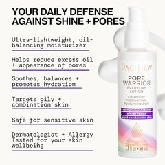 Pacifica Pore Warrior application routine suggests a simple morning skincare step.