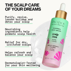 Pacifica rosemary detox scrub bottle illustrates exfoliation to loosen daily buildup.