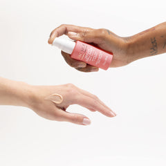 Pacifica Vegan Collagen Skin Solve Primer hydration glow keeps skin plump.