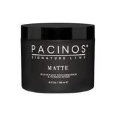 Pacinos Matte Hair Paste packaging on a clean surface showing matte finish and easy handling