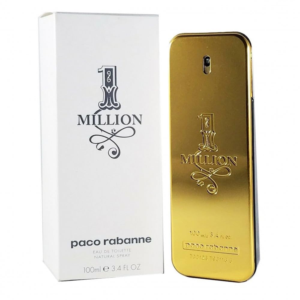 Paco Rabanne 1 Million bottle close-up shows bold, confident style for daily wear.