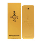 Paco Rabanne 1 Million fragrance bottle front view signaling bold, confident evenings