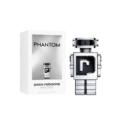 Paco Rabanne Phantom bottle close-up highlighting sleek design and lavender-vanilla notes
