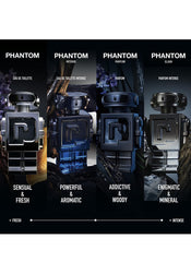 Paco Rabanne Phantom cap closeup highlights premium packaging and quality appeal