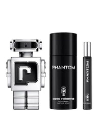 Paco Rabanne Phantom tin-set deodorant spray highlights long-lasting freshness for on-the-go