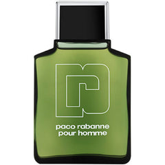 Paco Rabanne Pour Homme bottle front view, classic design for everyday confidence.