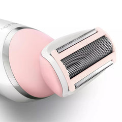 PAI4LEISI BRL140 foil head close-up for precise shaving in wet environments