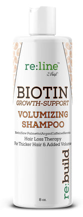 Paisle Botanics volumizing shampoo bottle for fuller-looking hair and nourishment.