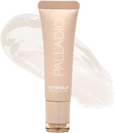 Palladio Butter Balm lip balm tube offers a sheer tint and instant moisture.
