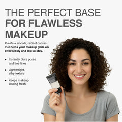 Palladio Foundation Primer with aloe vera and chamomile highlights soothing skin prep.