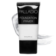 Palladio Foundation Primer close-up shows a silky, lightweight texture for smoother pores.