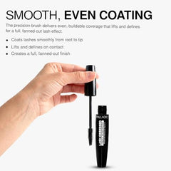 Palladio Lash Obsessed Mascara bottle packaging showcases cruelty free branding
