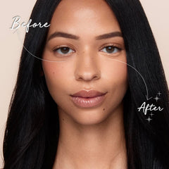 Palladio Under Eye Brightener, aplicación con dedos, difuminado para un aspecto descansado