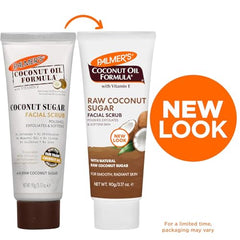 Palmers Coconut Sugar Scrub closeup highlighting creamy texture and natural sugar exfoliant