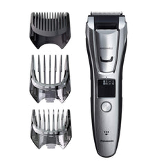 Panasonic ER-GB80-S beard trimmer angled view highlighting precision grooming possibilities