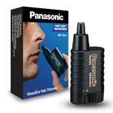 Panasonic ER115 cordless trimmer with a washable head for easy grooming.