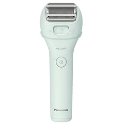 Panasonic ES-WL60 front view highlights ergonomic design for comfortable, gentle shaving.