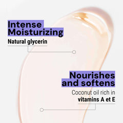 Panier des Sens liquid soap label front emphasizes natural-origin ingredients.