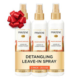 Pantene Conditioning Detangler Spray bottle front shows repair and shine benefits