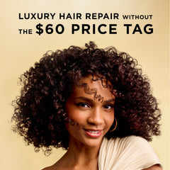 Pantene Miracle Rescue Curl Define & Shine on damp hair for lightweight hydration.