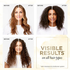 Pantene sulfate-free shampoo bottle emphasizes safe color maintenance.