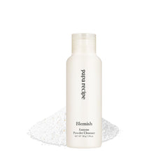 Papa Recipe blemish enzyme powder bottle demonstrates gentle exfoliation for clearer skin