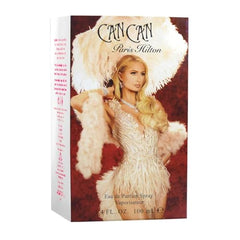 Paris Hilton Can Can EDP bottle top highlights sleek cap for gifting