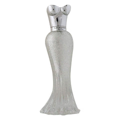 Paris Hilton Platinum Rush bottle front shows a sleek, versatile day-to-night fragrance.