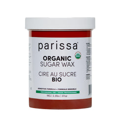 Parissa Organic Body Sugar Wax bottle for salon-quality at-home waxing