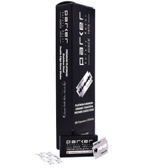 Parker 100-count blades dispenser packaging highlights bulk value and blade storage.
